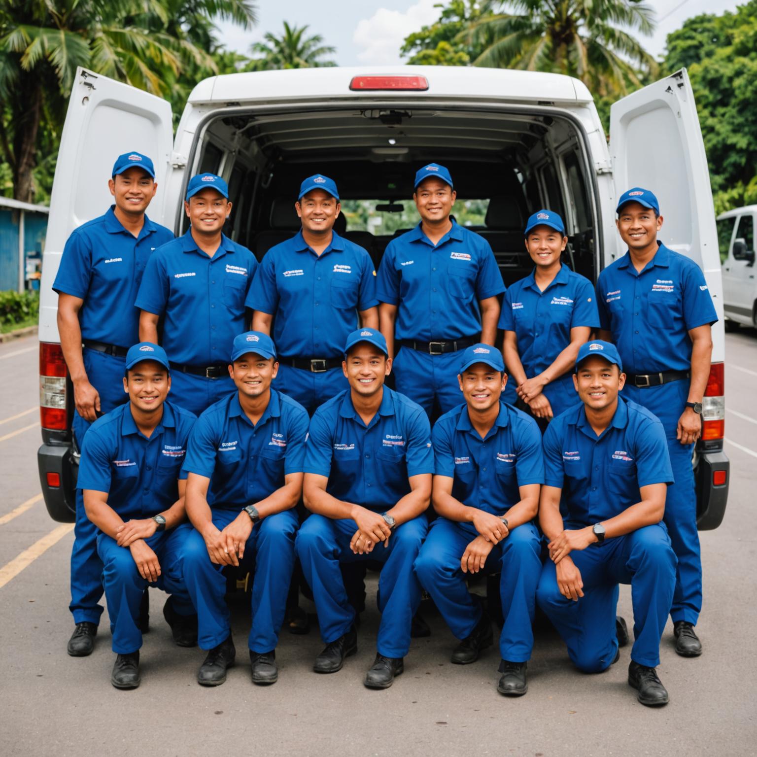Pasukan juruteknik ProGas Solutions