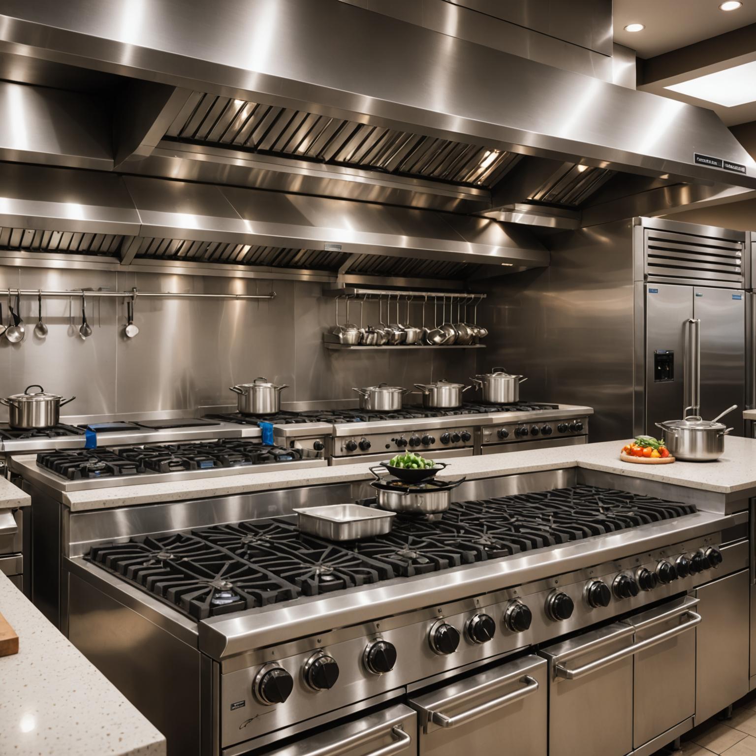 Pemasangan dapur gas hotel